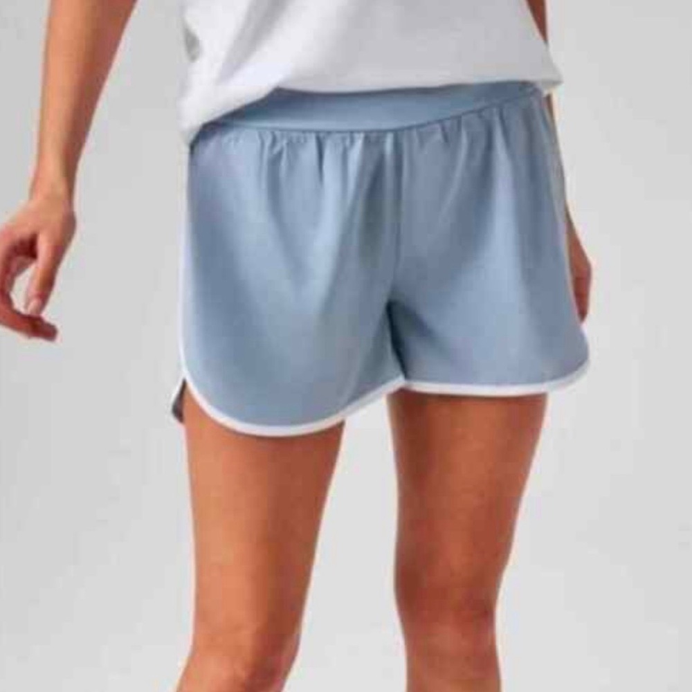 Tuckernuck Tnuck Sport Jogging Running Shorts Sky Blue Women’s size Small